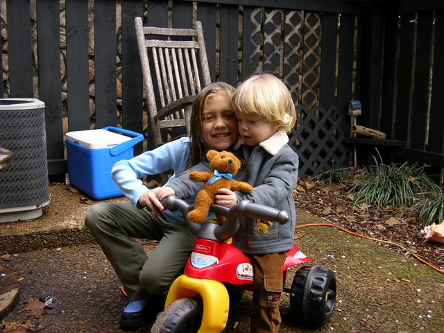 my son max & my daughter haley